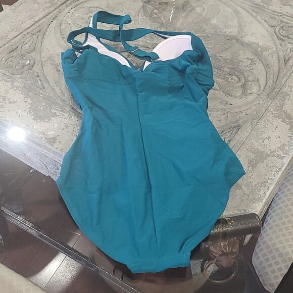 WOMEN'S 𝅺One Piece PUSH UP Swimsuit Small - Picture 3 of 4